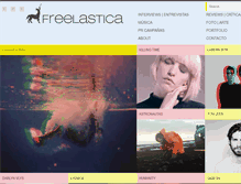 Tablet Screenshot of freelastica.com